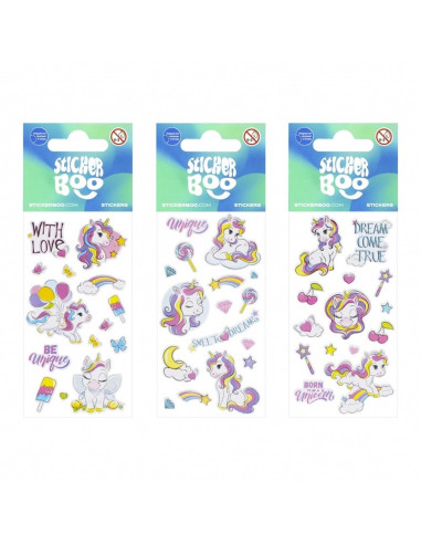 NAKLEJKI "JEDNOROŻEC - 3"