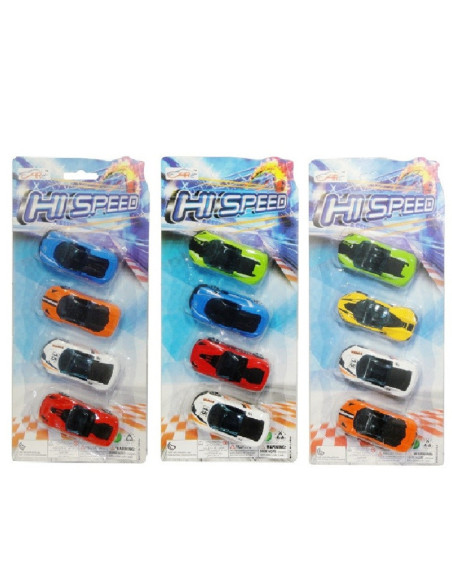 AUTKA METALOWE "HI SPEED -2" - 4 szt.