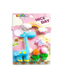GUMKI SZKOLNE "NICE-DAY" - 5 szt.