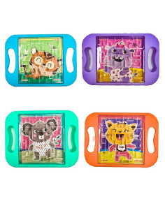 GRA LABIRYNT "ZWIERZĄTKA - MIX" (SERIA - 1)