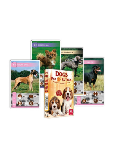 GRA KARCIANA "KWARTET - PSY"