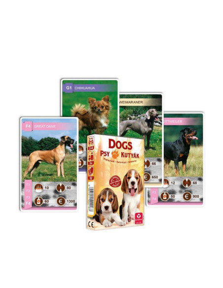 GRA KARCIANA "KWARTET - PSY"