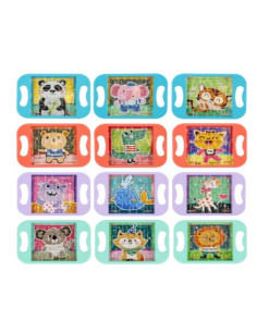 GRA LABIRYNT "ZWIERZĄTKA - MIX" (SERIA - 3)