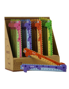 LINIJKA SZKOLNA "DINO"