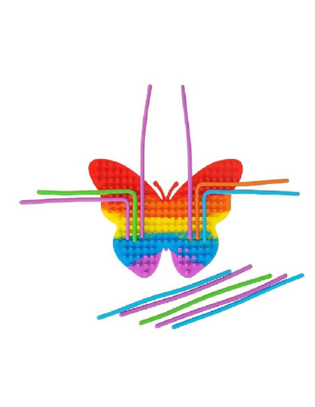 UKŁADANKA SENSORYCZNA "MOTYL"