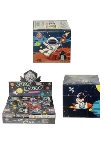 UKŁADANKA KOSTKA "KOSMOS - 2"