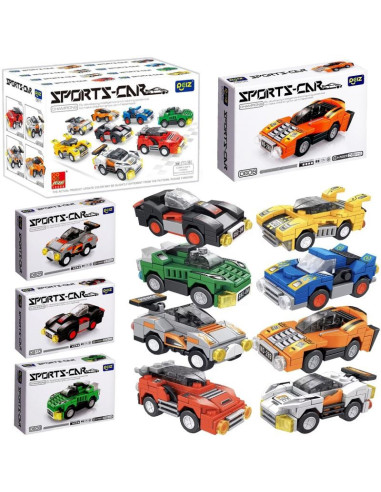 KLOCKI "SAMOCHODY SPORTOWE" (SERIA - 4)