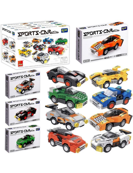 KLOCKI "SAMOCHODY SPORTOWE" (SERIA - 4)