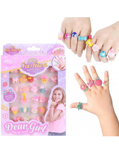 PIERŚCIONKI "FASHION - 1" - 30 szt.