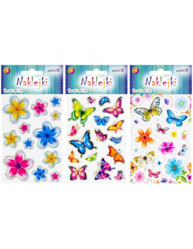 NAKLEJKI "MOTYLE - 6"