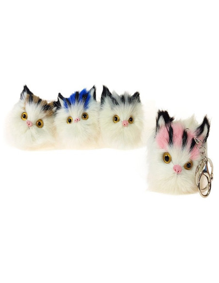 BRELOK PLUSZOWY "KOTEK - 2"