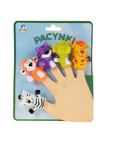 PACYNKA "ZWIERZĄTKA - JUNGLE" - 5 szt.