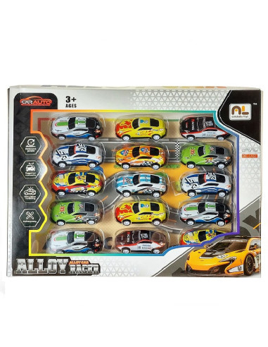 AUTKA METALOWE "ALLOY CAR RACER" - 15 szt.