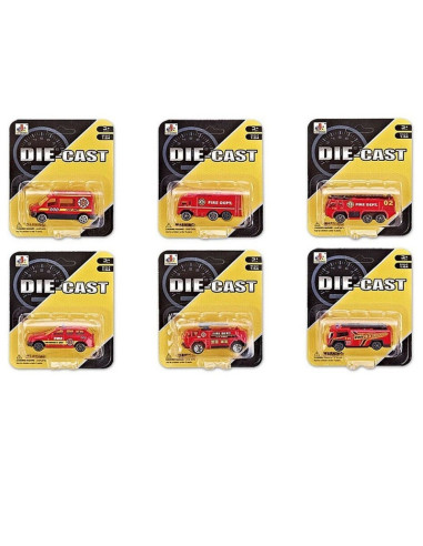 AUTKO METALOWE BLISTER "STRAŻ POŻARNA"