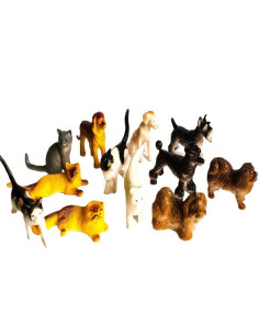 MINI "PIESKI I KOTKI" - 12 szt.