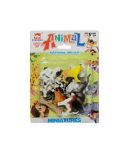 MINI ZWIERZĄTKA "PSY - BOX" - 12 szt.