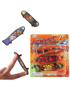 ZABAWKA KREATYWNA "MINI DESKOROLKA - STREET SESH" - 2 szt.