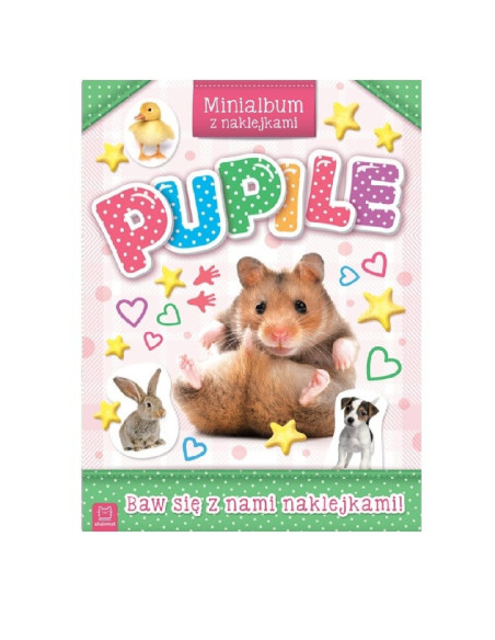 PUPILE. MINIALBUM Z NAKLEJKAMI