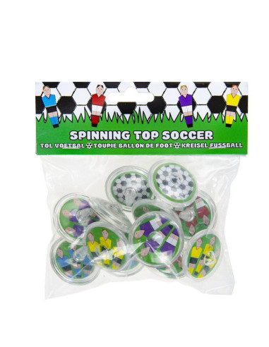 BĄCZKI "FOOTBALL" - 12 szt.