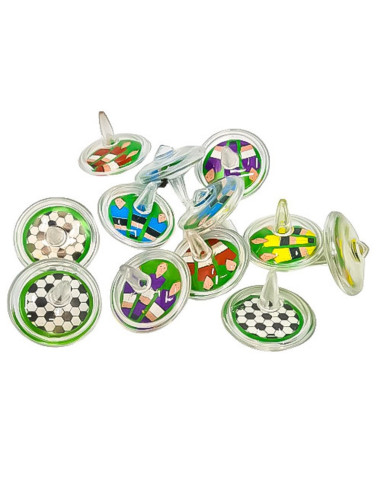 BĄCZKI "FOOTBALL" - 12 szt.