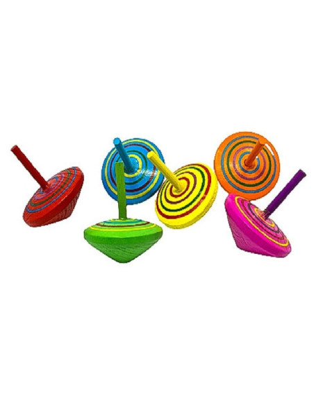 BĄCZKI "WOOD" - 6 szt.