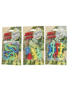 ŻELOWE  "GADY I PŁAZY" - 6 szt.