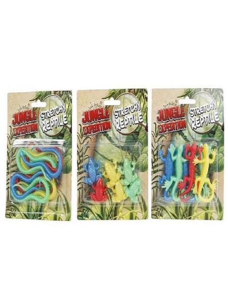 ŻELOWE  "GADY I PŁAZY" - 6 szt.