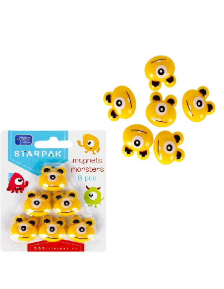 MAGNESY "POTWORKI"- 6 szt.