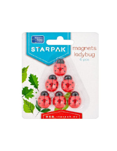 MAGNESY "BIEDRONKA" - 6 szt.