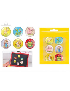 MAGNESY "ZWIERZĘTA" - 6 szt.