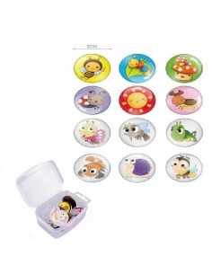 MAGNESY "OWADY" - 12 szt.