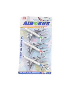 SAMOLOTY "AIRBUS" - 3 szt.