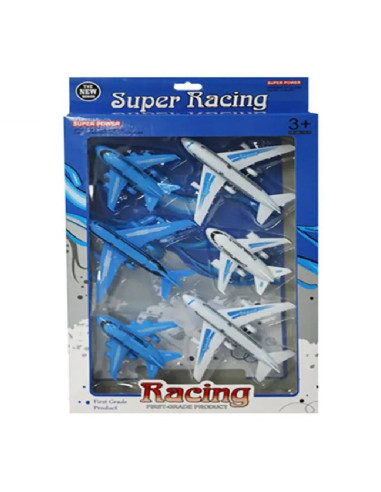 SAMOLOTY "RACING" - 6 szt.