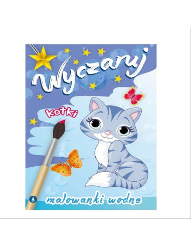 MALOWANKI WODNE "WYCZARUJ KOTKI"