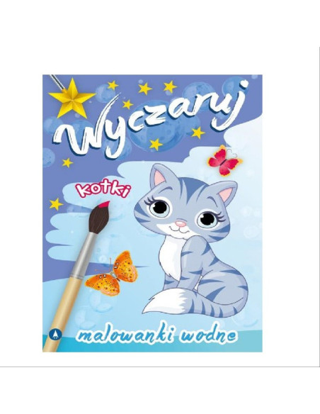 MALOWANKI WODNE "WYCZARUJ KOTKI"