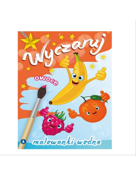 MALOWANKI WODNE "WYCZARUJ OWOCE"