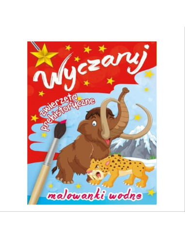 MALOWANKI WODNE "WYCZARUJ ZWIERZĄTA PREHISTORYCZNE"