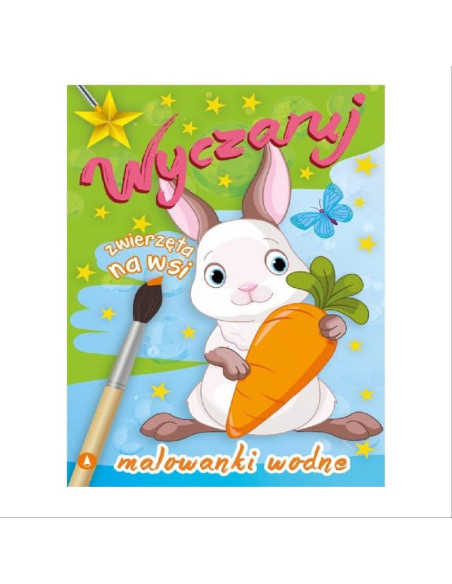 MALOWANKI WODNE "WYCZARUJ ZWIERZĄTA NA WSI"