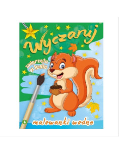 MALOWANKI WODNE "WYCZARUJ ZWIERZĄTA W LESIE"