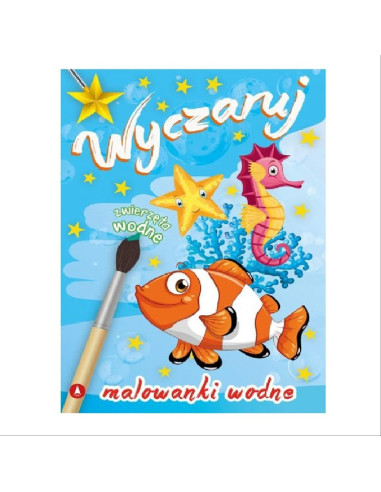 MALOWANKI WODNE "WYCZARUJ ZWIERZĄTA WODNE"