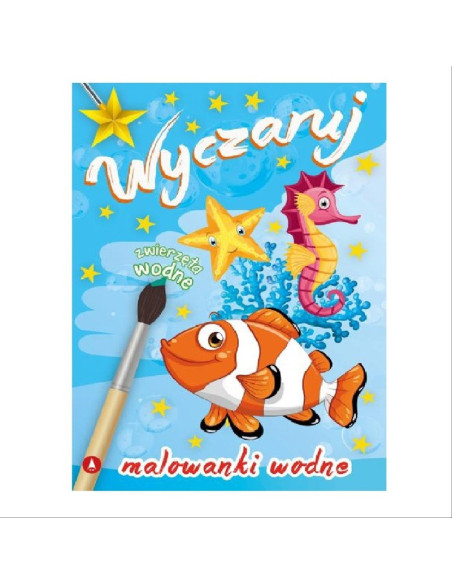MALOWANKI WODNE "WYCZARUJ ZWIERZĄTA WODNE"