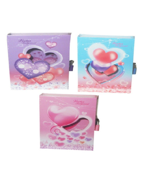 PAMIĘTNIK PREMIUM "SERCE - MIX"