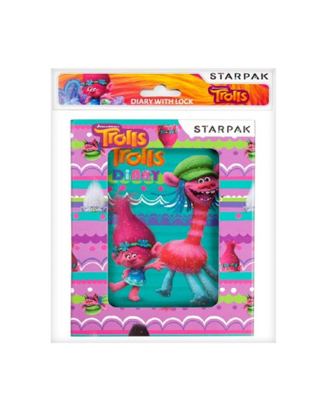 PAMIĘTNIK  PREMIUM "TROLLS"