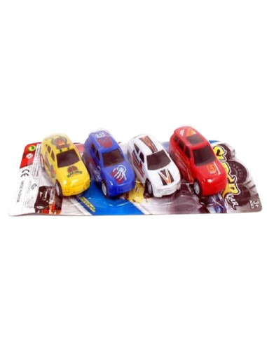AUTKA "SUPERCARS" - 4 szt.