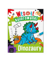 WESOŁE KOLOROWANKI "DINOZAURY"