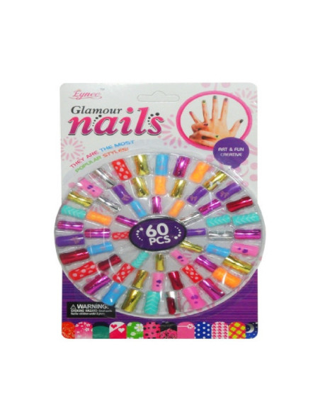 ZESTAW PIĘKNOŚCI DO PAZNOKCI "TIPSY"