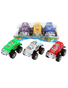 "AUTA TERENOWE - 4" - 3 szt.