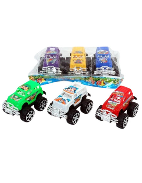 "AUTA TERENOWE - 4" - 3 szt.