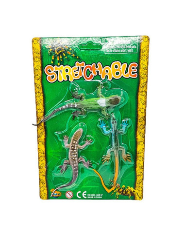 ROZCIĄGLIWE JASZCZURKI - 3 szt.