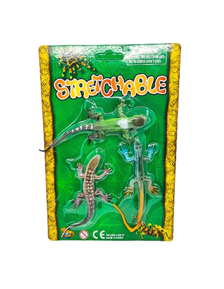 ROZCIĄGLIWE JASZCZURKI - 3 szt.